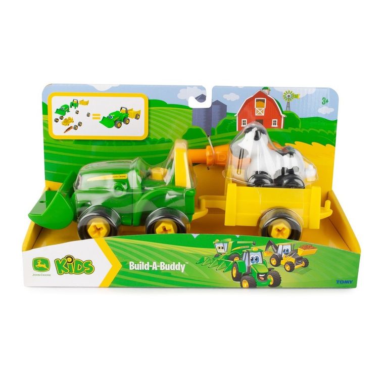 Tomy, John Deere, zbuduj przyjaciółkę Johnnego, pojazd do skręcenia