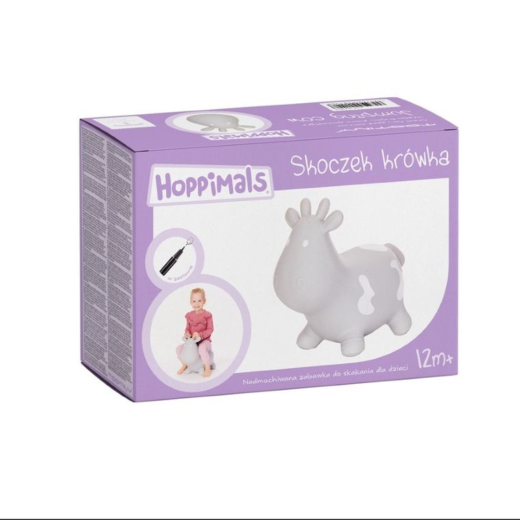 Tootiny, skoczek, krówka, szara