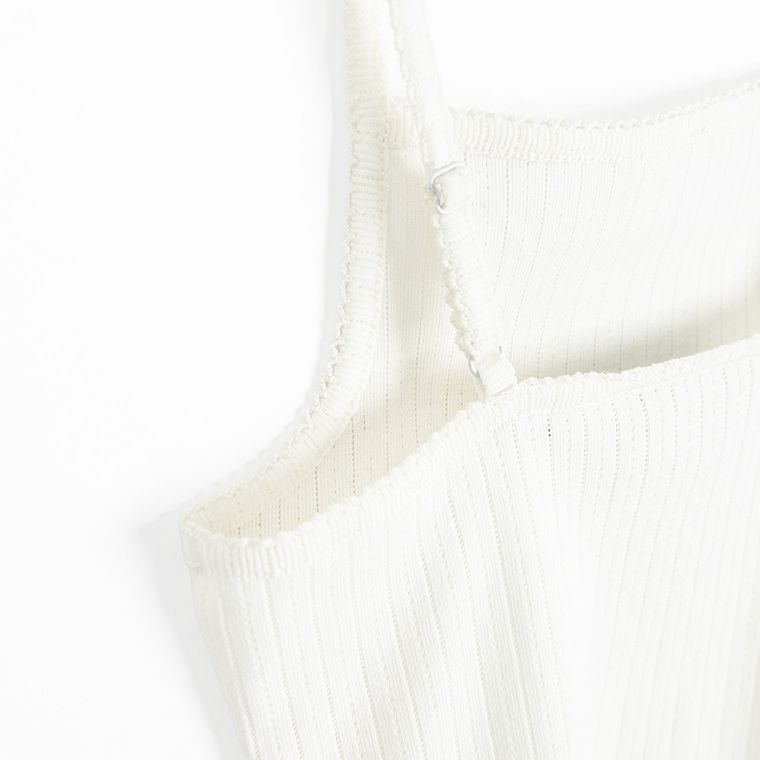 Top ażurowy z bawełny czesanej NOWEAR