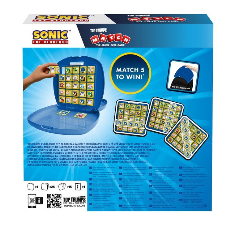 Top Trumps Match, Sonic the Hedgehog, gra logiczna