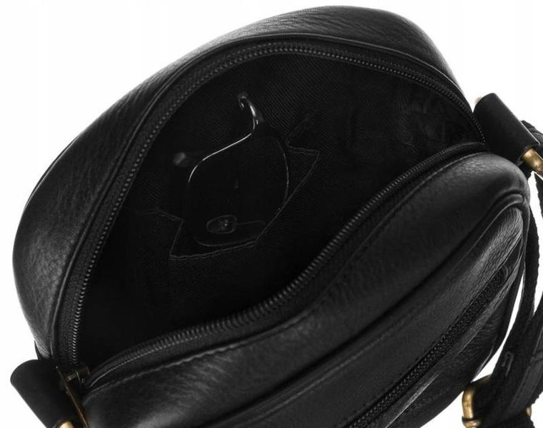 Torba listonoszka, czarna, Peterson