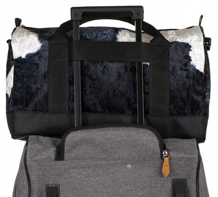 Torba podróżna, bagaż podręczny do samolotu, biała, Peterson