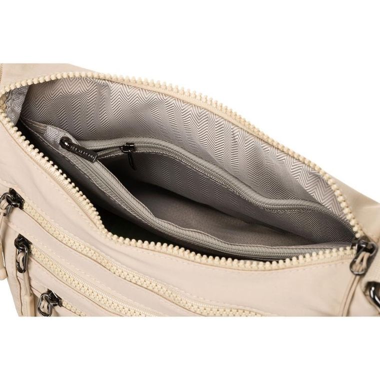 Torebka listonoszka, beżowa, Peterson