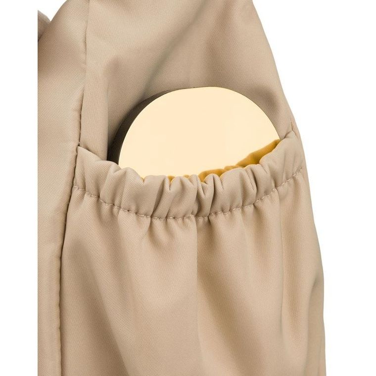 Torebka listonoszka, beżowa, Peterson