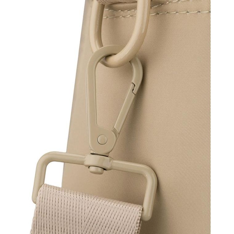 Torebka listonoszka, beżowa, Peterson