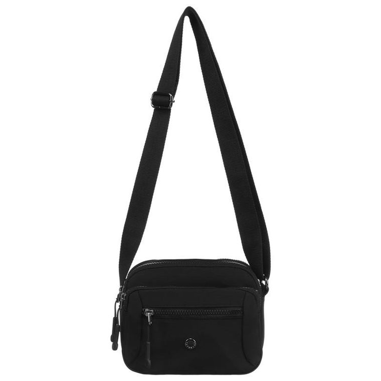 Torebka listonoszka, czarna, Peterson