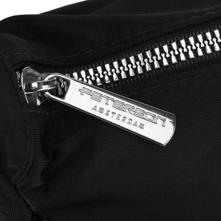 Torebka listonoszka, czarna, Peterson