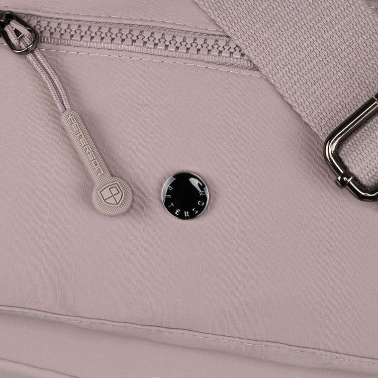 Torebka listonoszka, fioletowa, Peterson