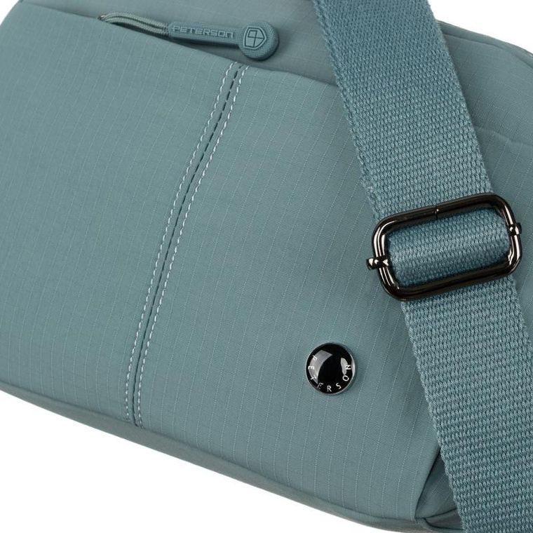 Torebka listonoszka, niebieska, Peterson