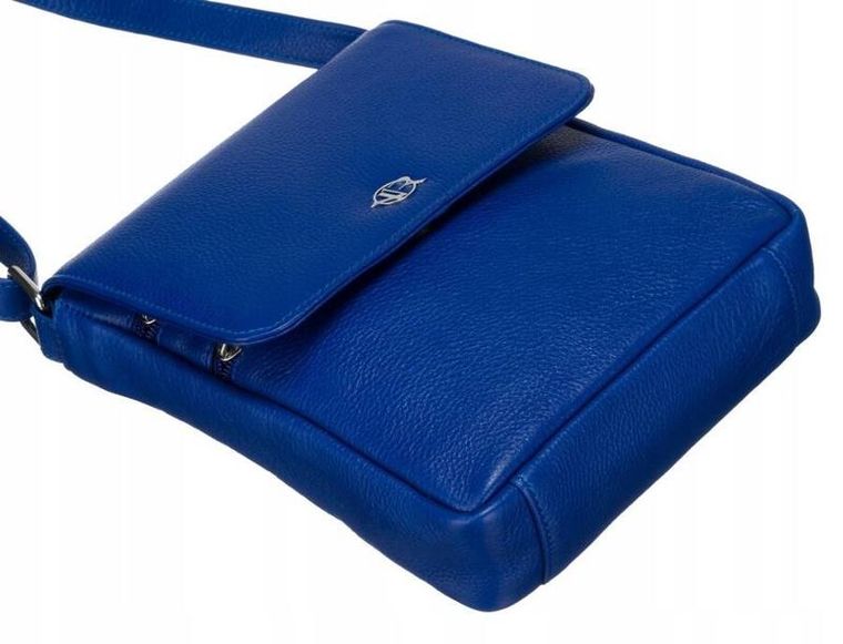 Torebka listonoszka, niebieska, Rovicky