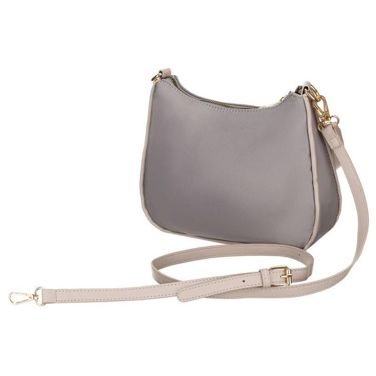 Torebka listonoszka, szara, Peterson