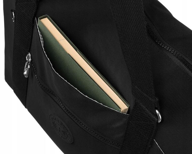 Torebka shopper, czarna, Peterson