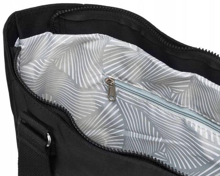 Torebka shopper, czarna, Peterson