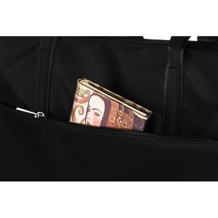 Torebka shopper, czarna, Peterson