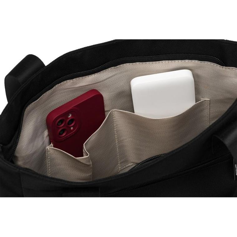 Torebka shopper, czarna, Peterson