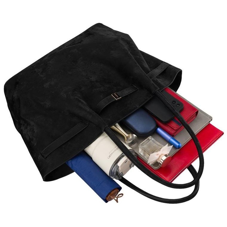 Torebka shopper, czarna, Peterson