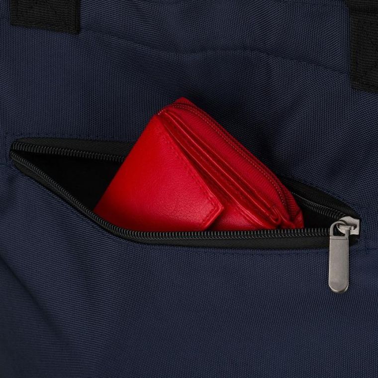 Torebka shopper, granatowa, Peterson