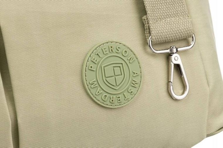 Torebka shopper, jasnozielona, Peterson