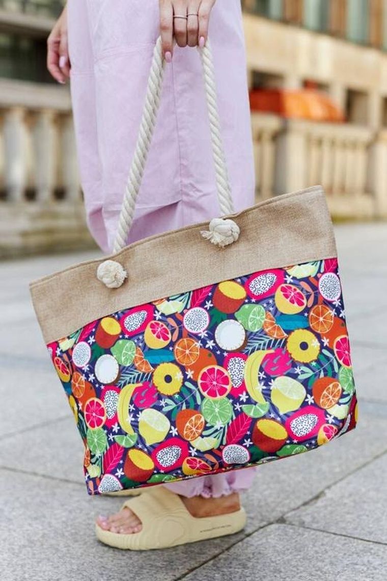 Torebka shopper, mix, plażowa