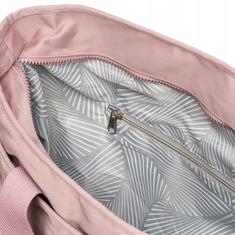 Torebka shopper, różowa, Peterson