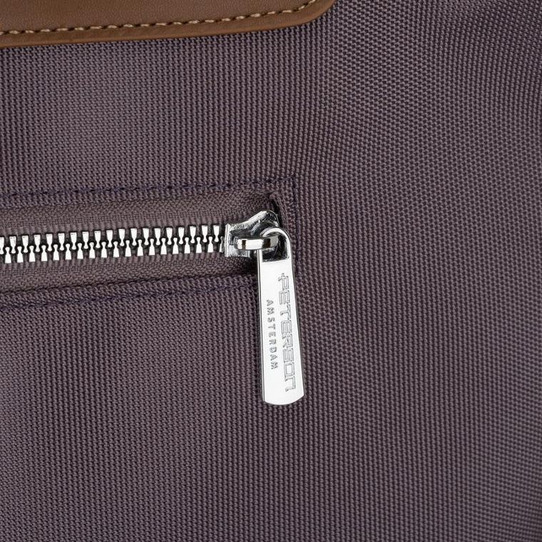 Torebka shopper, szara, Peterson