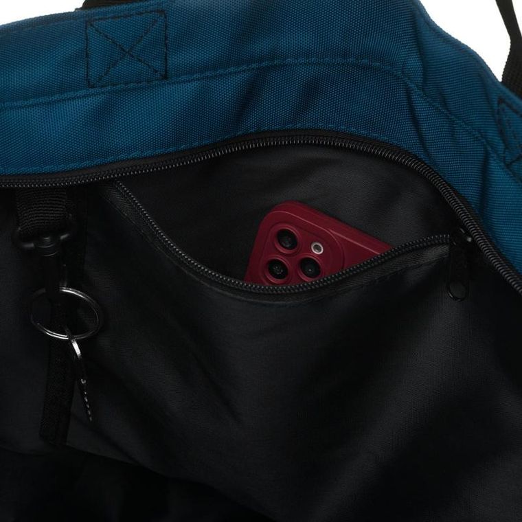 Torebka shopper, turkusowa, Peterson