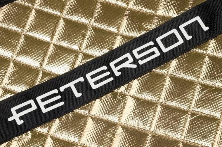 Torebka shopper, złota, Peterson