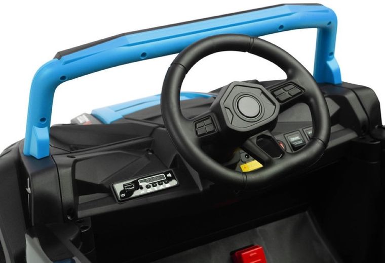 Toyz, Axel, pojazd na akumulator, niebieski