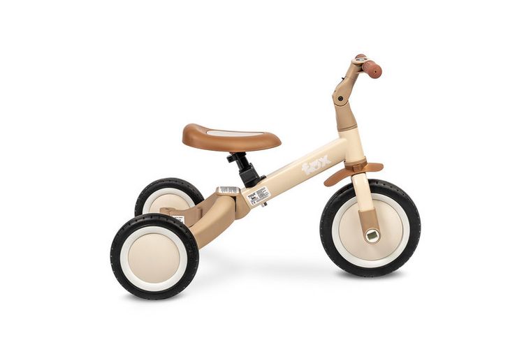 Toyz, Fox, rowerek trójkołowy, biegowy, beige