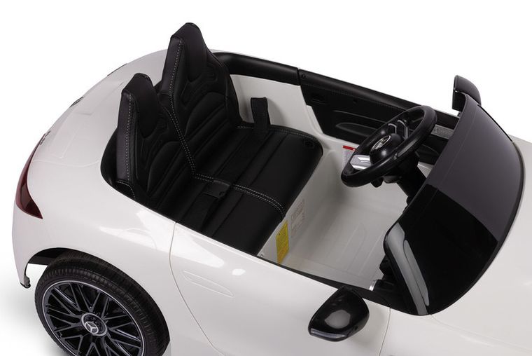 Toyz, Mercedes SL63, pojazd na akumulator, white