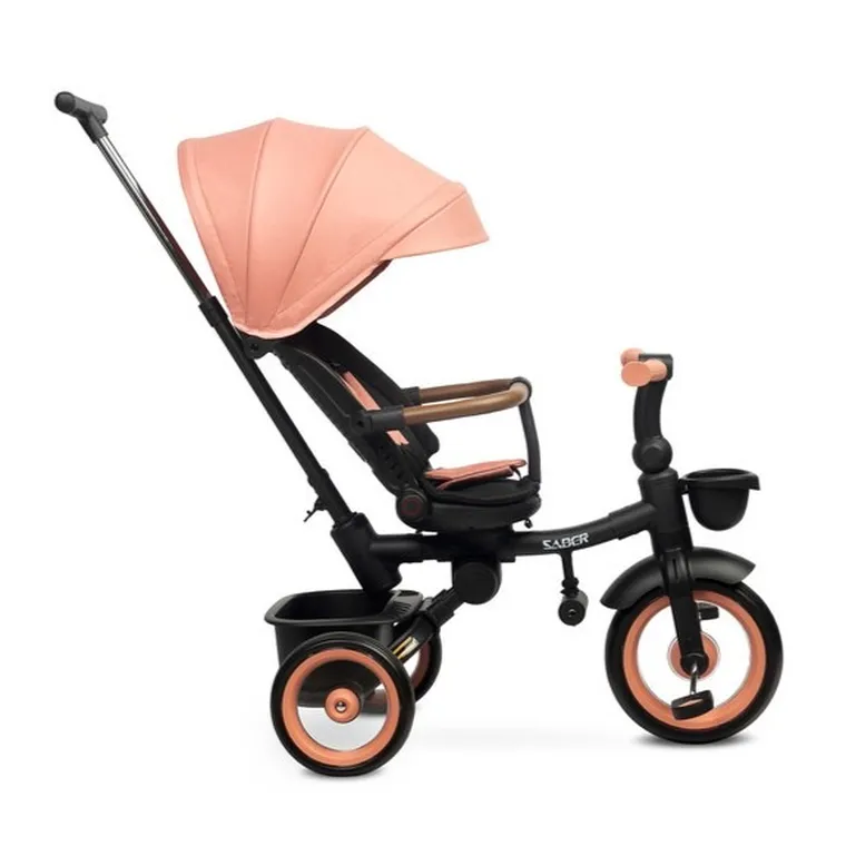 Toyz, Saber, rowerek 3-kołowy, light pink