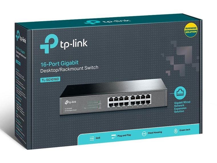 TP-Link, switch, TL-SG1016D