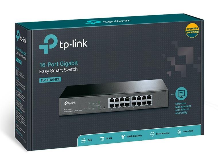 TP-Link, switch, TL-SG1016DE