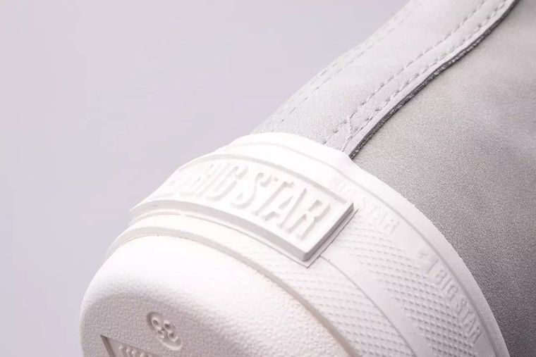 Trampki damskie, ocieplane, szare, Big Star