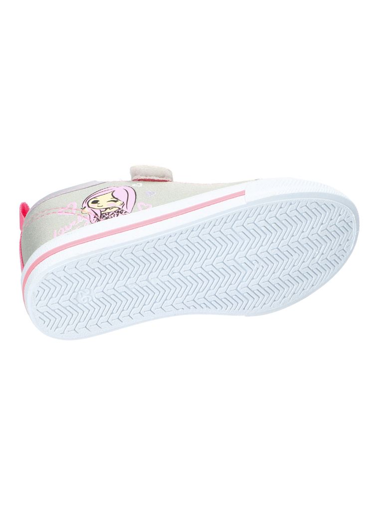 Trampki dziewczęce, szare, American Club