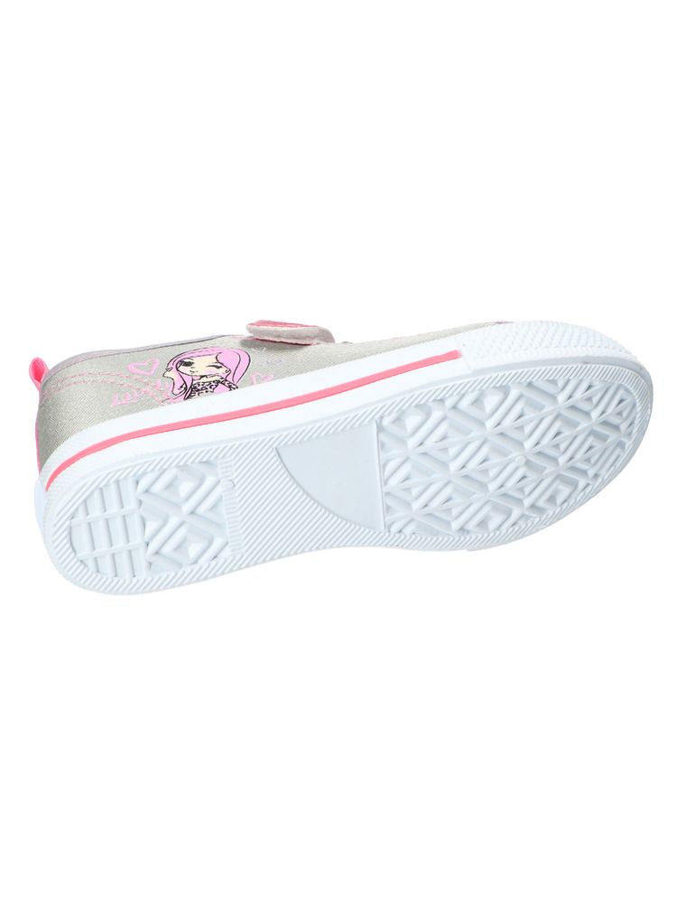 Trampki dziewczęce, szare, American Club