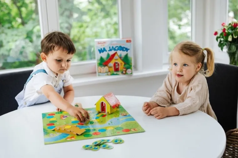 Trefl, Bobaski i Miś, Na jagody, Moja pierwsza gra