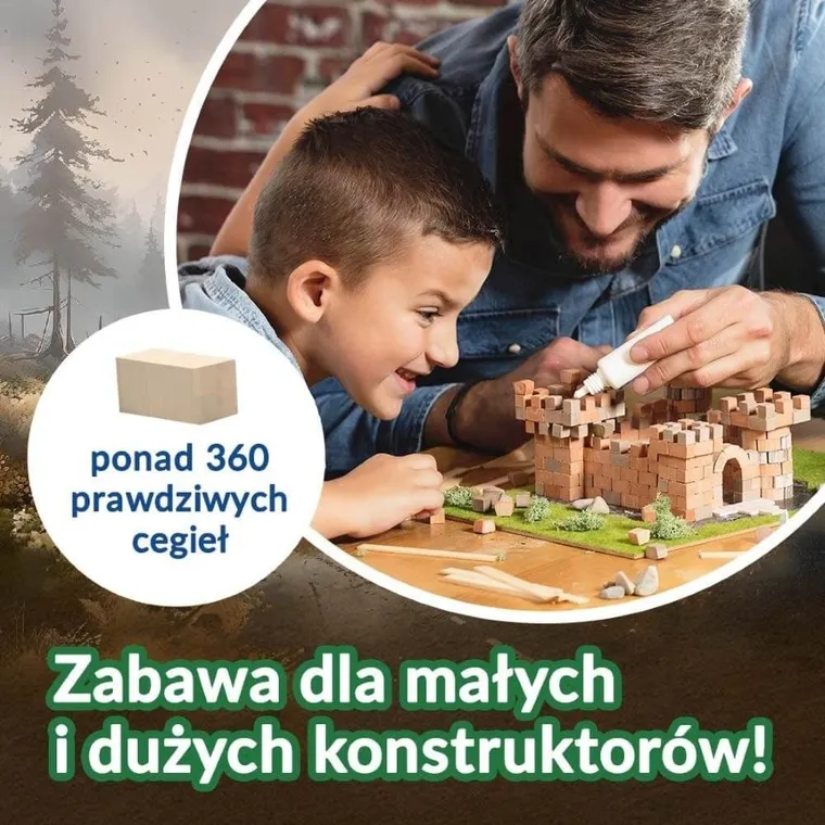 Trefl, Buduj z cegły, Moro, Lotnisko wojskowe, zestaw kreatywny, 360 elementów