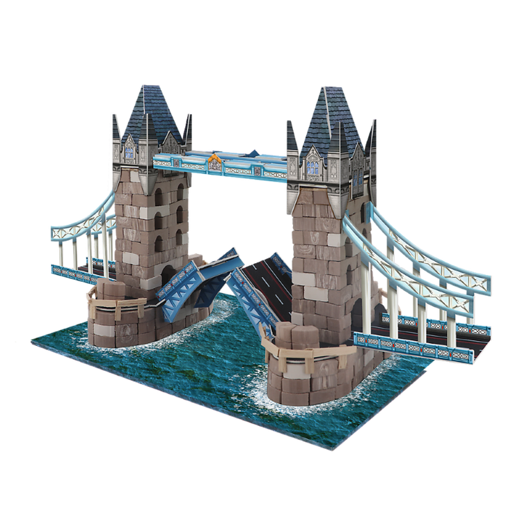 Trefl, Buduj z cegły, Tower Bridge, zestaw kreatywny, 290 elementów