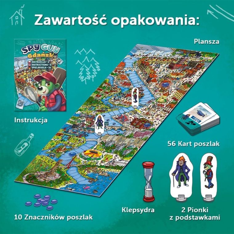 Trefl, Rodzina Treflików, Spy Guy Gdańsk, gra familijna