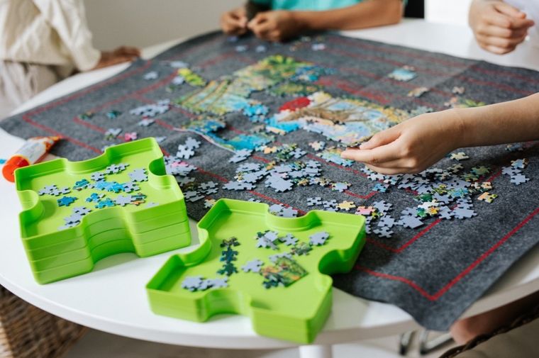 Trefl, Roll&Stolle, mata do układania puzzli, od 500-1500 elementów