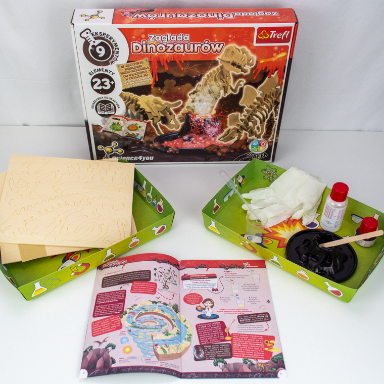 Trefl, Science4You, Zagłada dinozaurów, zestaw L