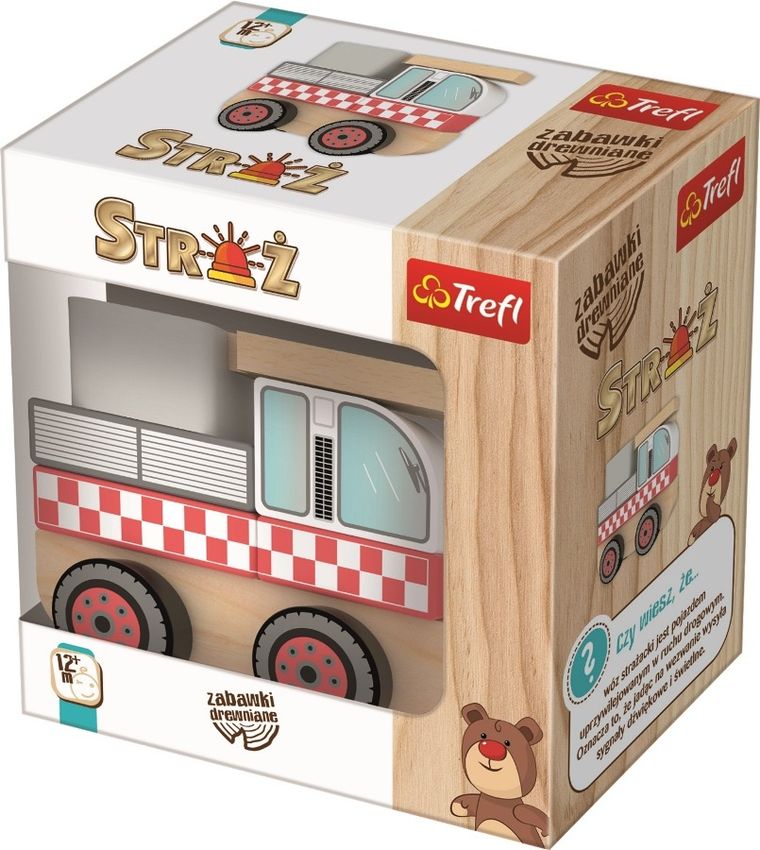 Trefl, Straż, zabawka drewniana