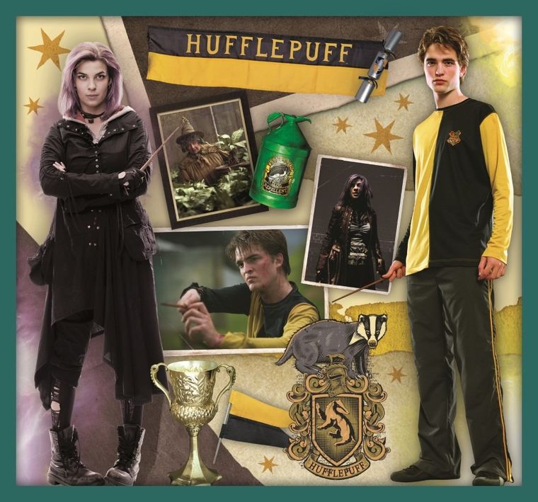 Trefl, W świecie Harrego Pottera, puzzle 10w1