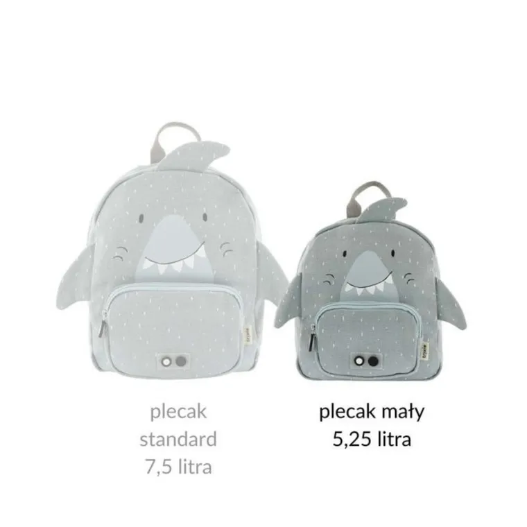Trixie Baby, plecak dla przedszkolaka, Rekin, 5,25 l