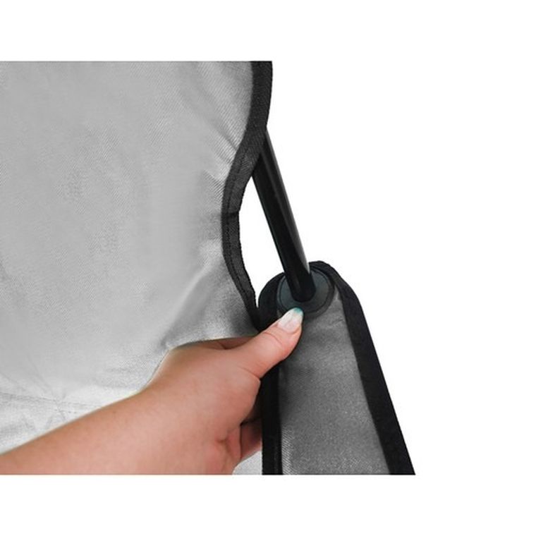 Trizand, krzesło wędkarskie, szare