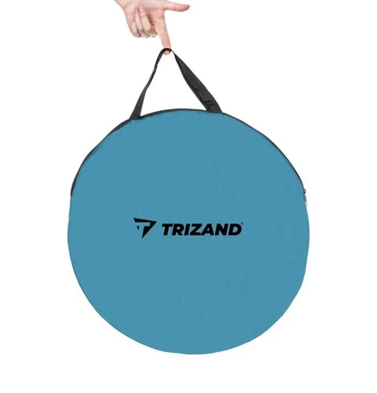Trizand, namiot plażowy, turkusowo-szary, 145-100-70 cm