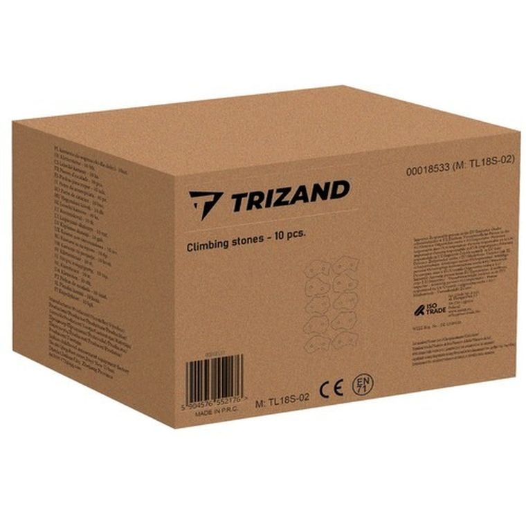 Trizand, uchwyty kamienie do wspinaczki dla dzieci, 10 szt.