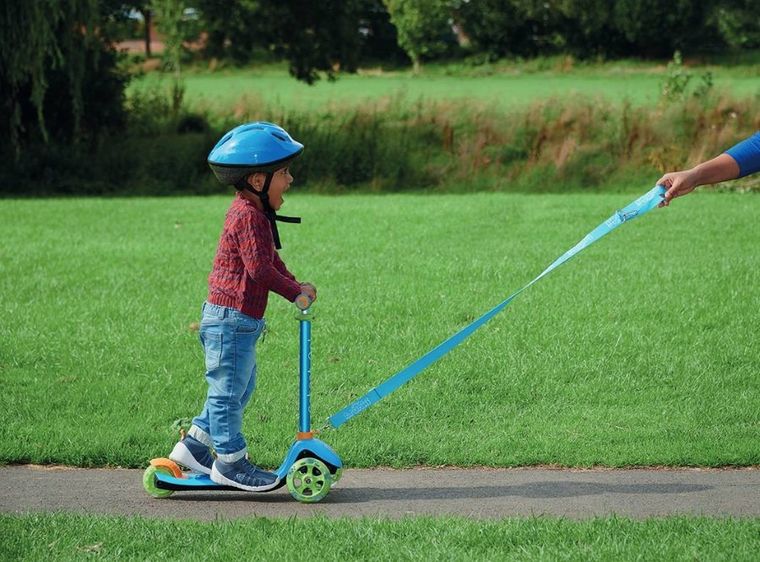 Trunki, składana hulajnoga, niebieska, mała