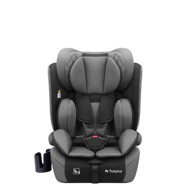 Tulano, Zooma 25, fotelik samochodowy, grey-black, 76-150 cm